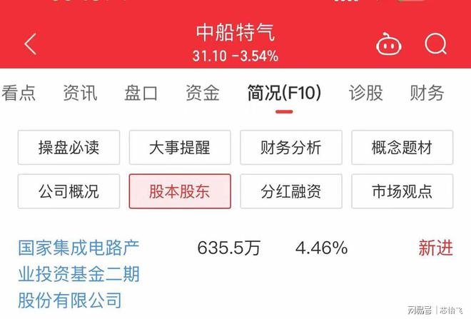PG电子平台：最新曝光！国家大基金重仓买进10支A股值得关注！(图4)