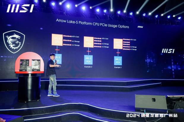 2024微星龙盾局广州站新品主板引爆全场(图2)