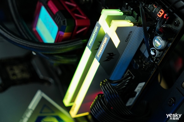 9800X3D处理器性能搭档宏碁掠夺者炫光星舰DDR56000C28内存套装评测(图5)