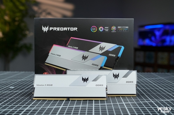 9800X3D处理器性能搭档宏碁掠夺者炫光星舰DDR56000C28内存套装评测(图2)