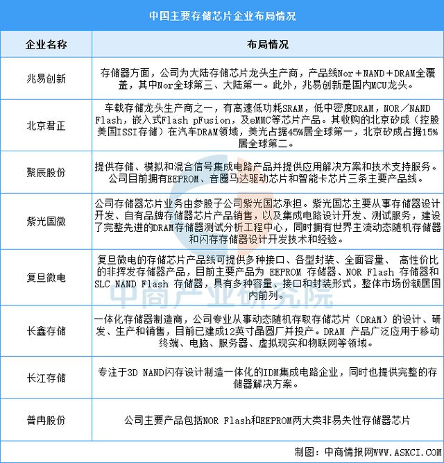2025年中国存储芯片行业市场前景预测研究报告(图8)